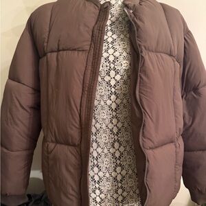 Brown Puffer Jacket